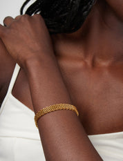 Pastiche  Woven Bracelet - CB986YG