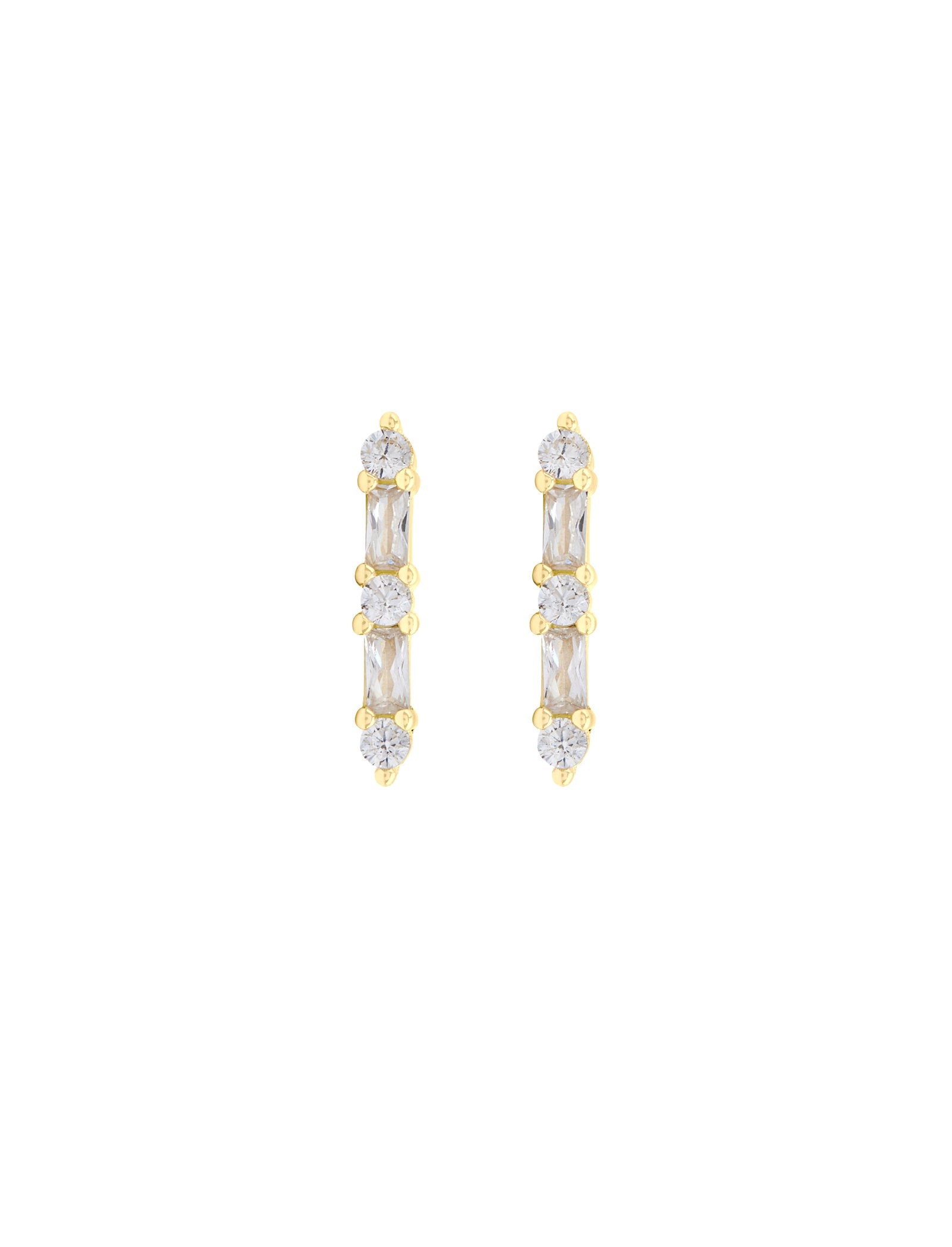 Pastiche  Baguette Studs - E1969YGCZ