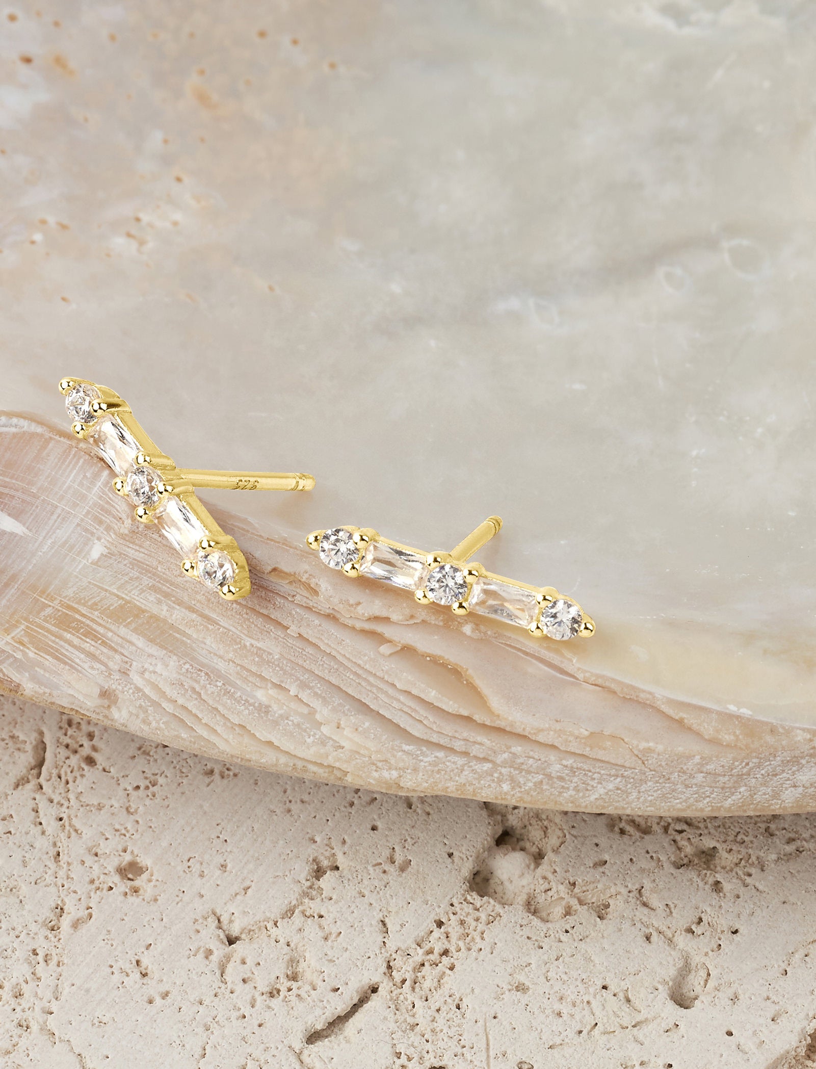 Pastiche  Baguette Studs - E1969YGCZ