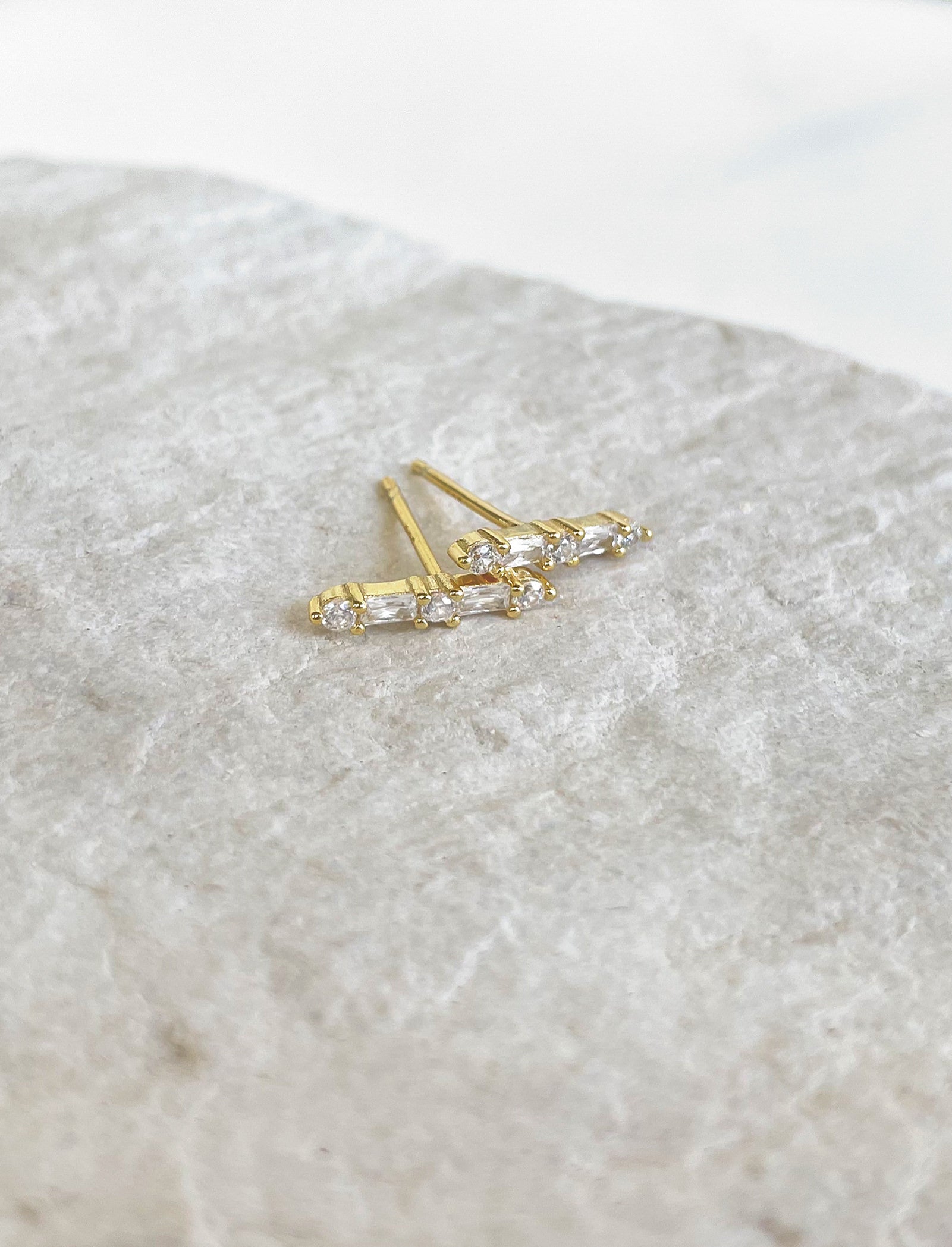 Pastiche  Baguette Studs - E1969YGCZ