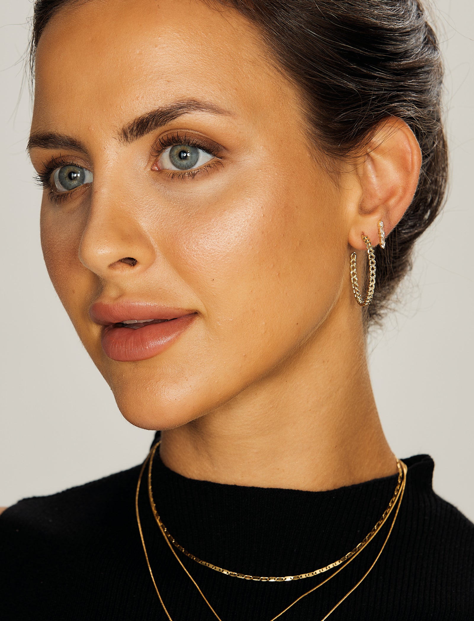 Pastiche  Baguette Studs - E1969YGCZ