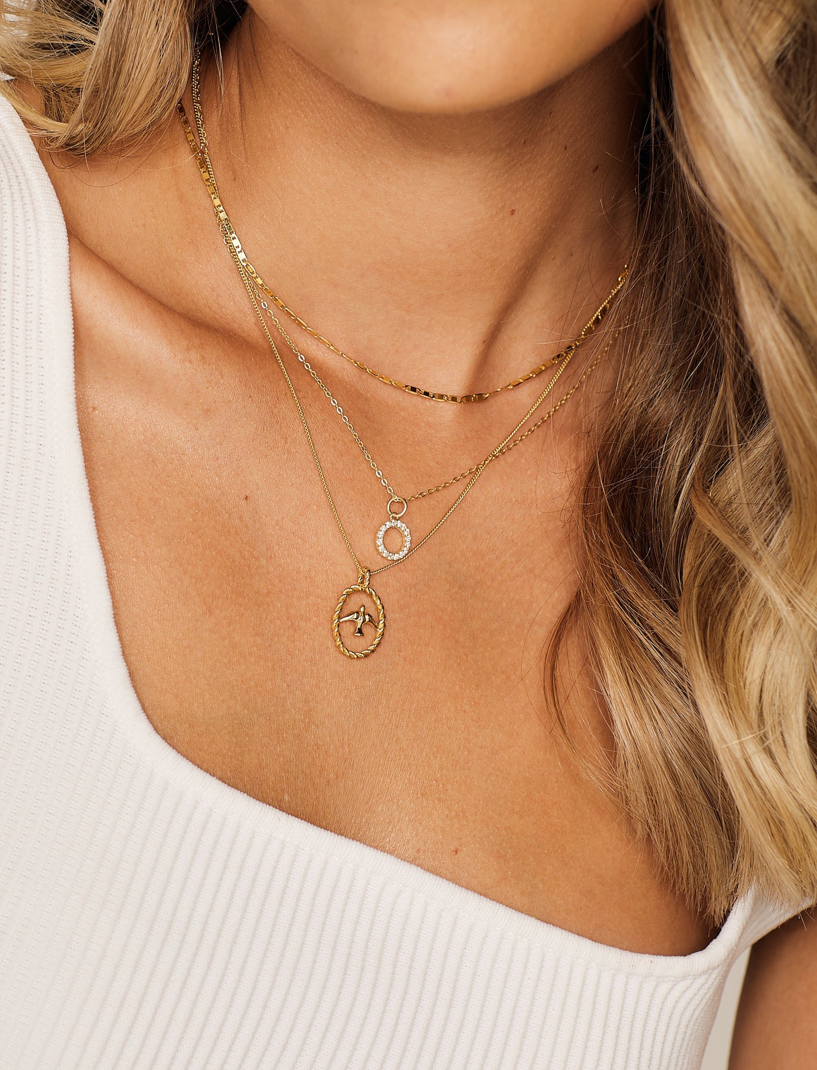 Pastiche  Maliyah Necklace - J1191YGCZ_40