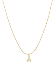 Pastiche  Initial Necklace (A-Z) - J1194YGCZ/A_45