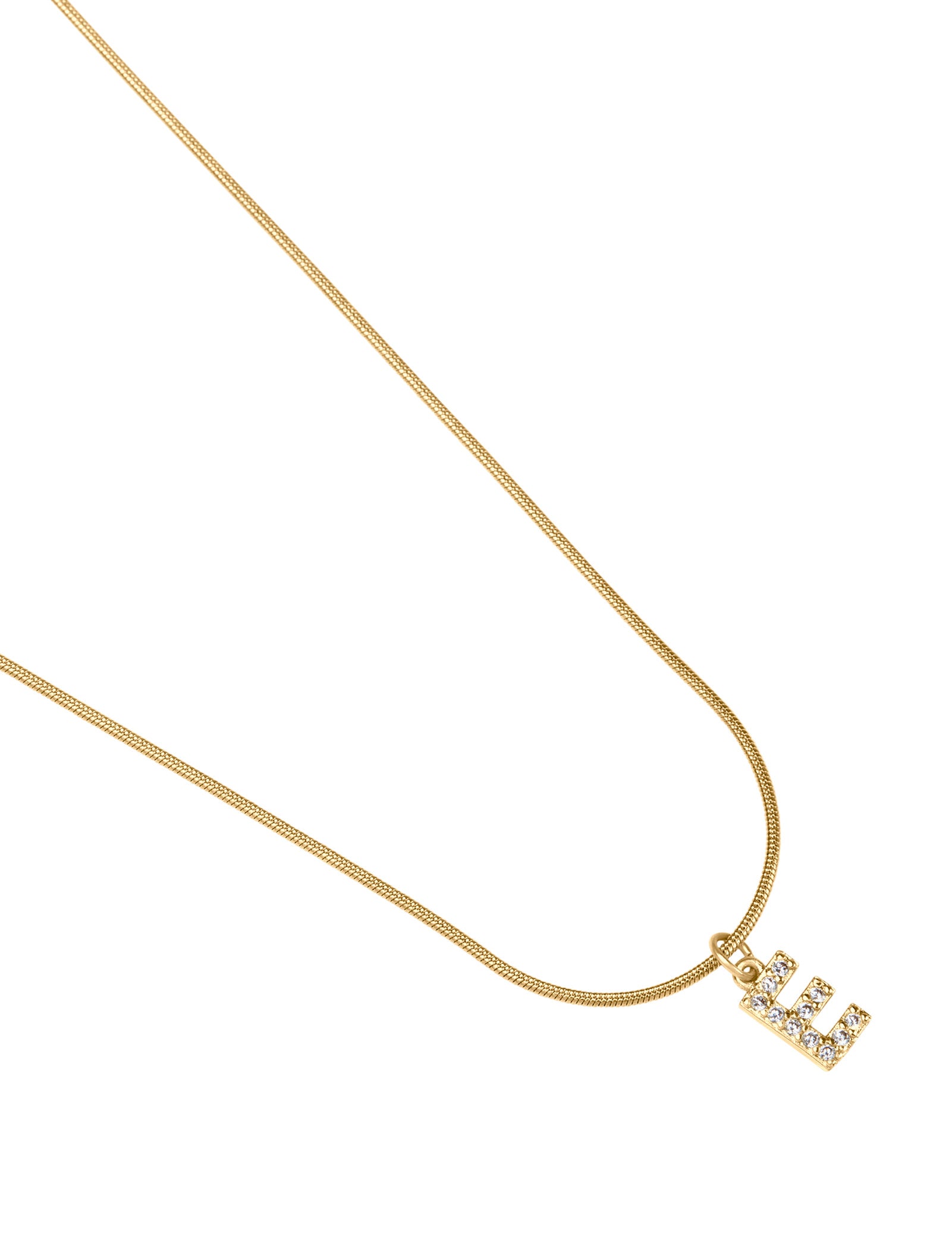 Pastiche  Initial Necklace (A-Z) - J1194YGCZ/E_45
