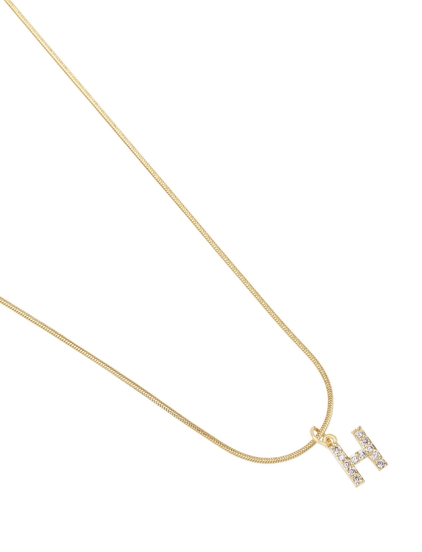 Pastiche  Initial Necklace (A-Z) - J1194YGCZ/H_45