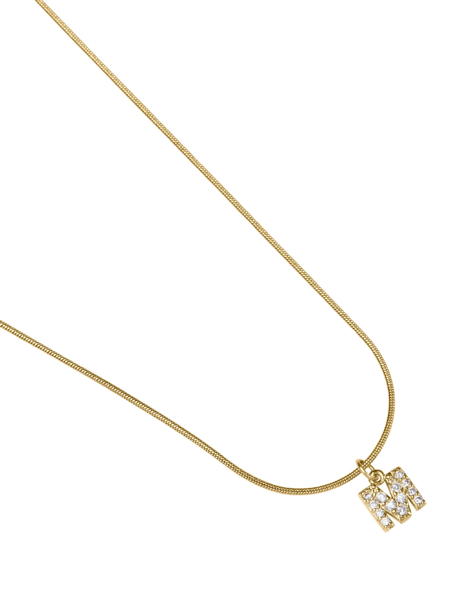 Pastiche  Initial Necklace (A-Z) - J1194YGCZ/M_45