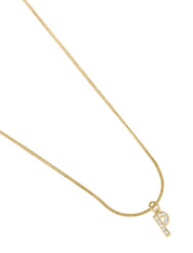 Pastiche  Initial Necklace (A-Z) - J1194YGCZ/P_45