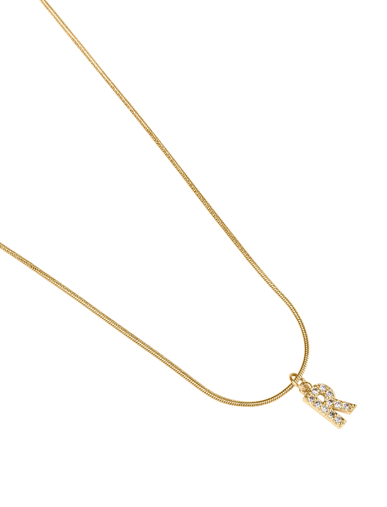 Pastiche  Initial Necklace (A-Z) - J1194YGCZ/R_45