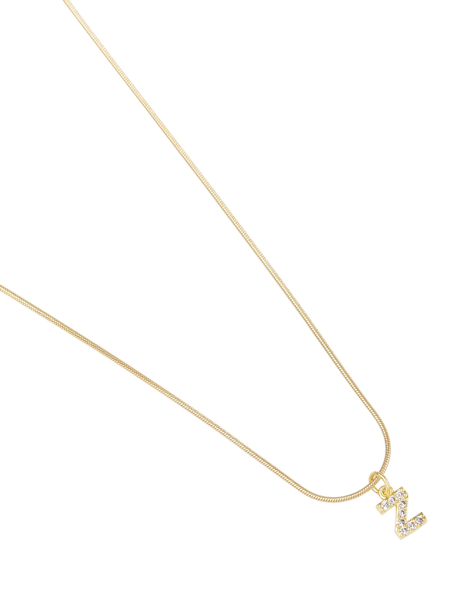 Pastiche  Initial Necklace (A-Z) - J1194YGCZ/Z_45