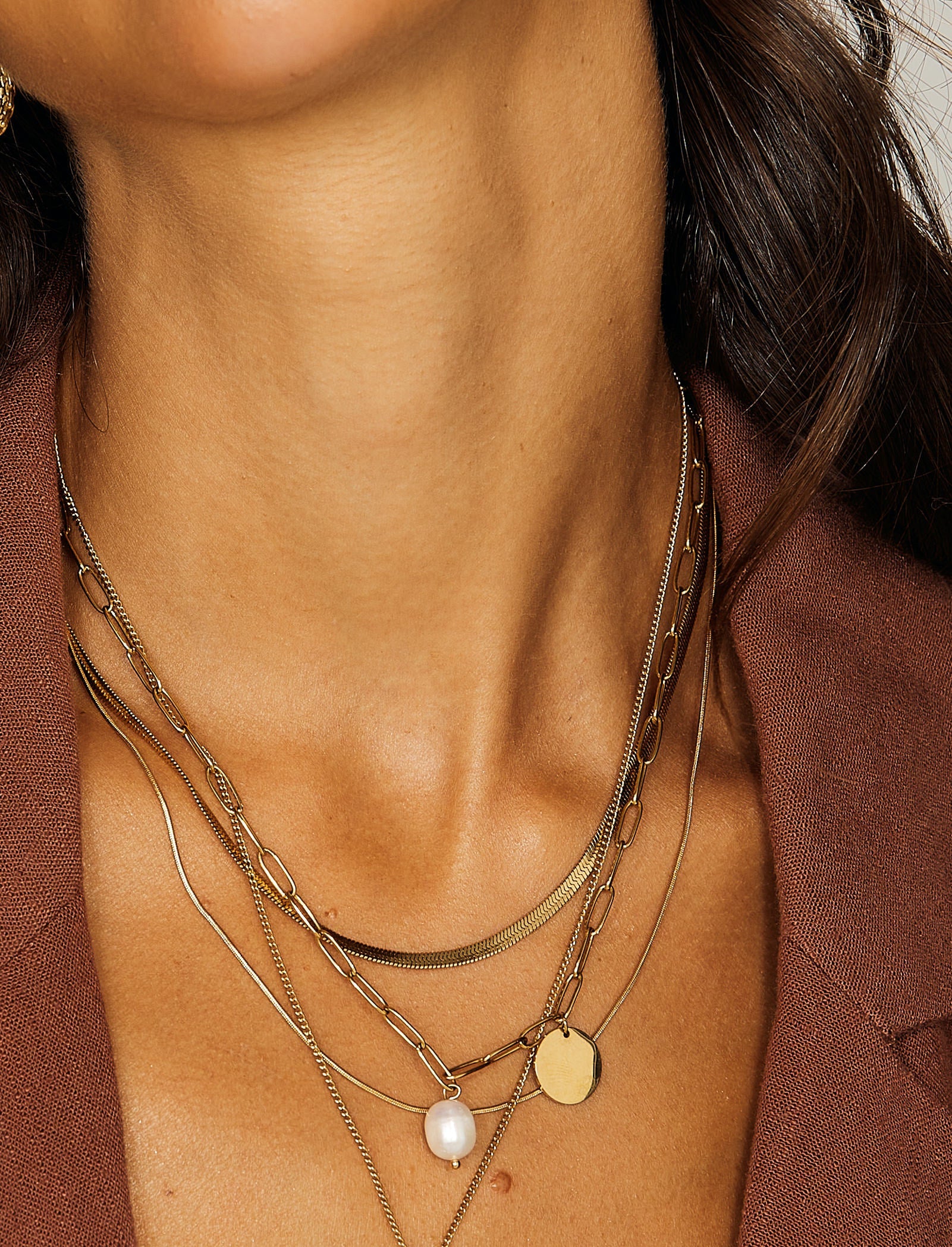 Pastiche  Lila Necklace - J1197YGPL_40