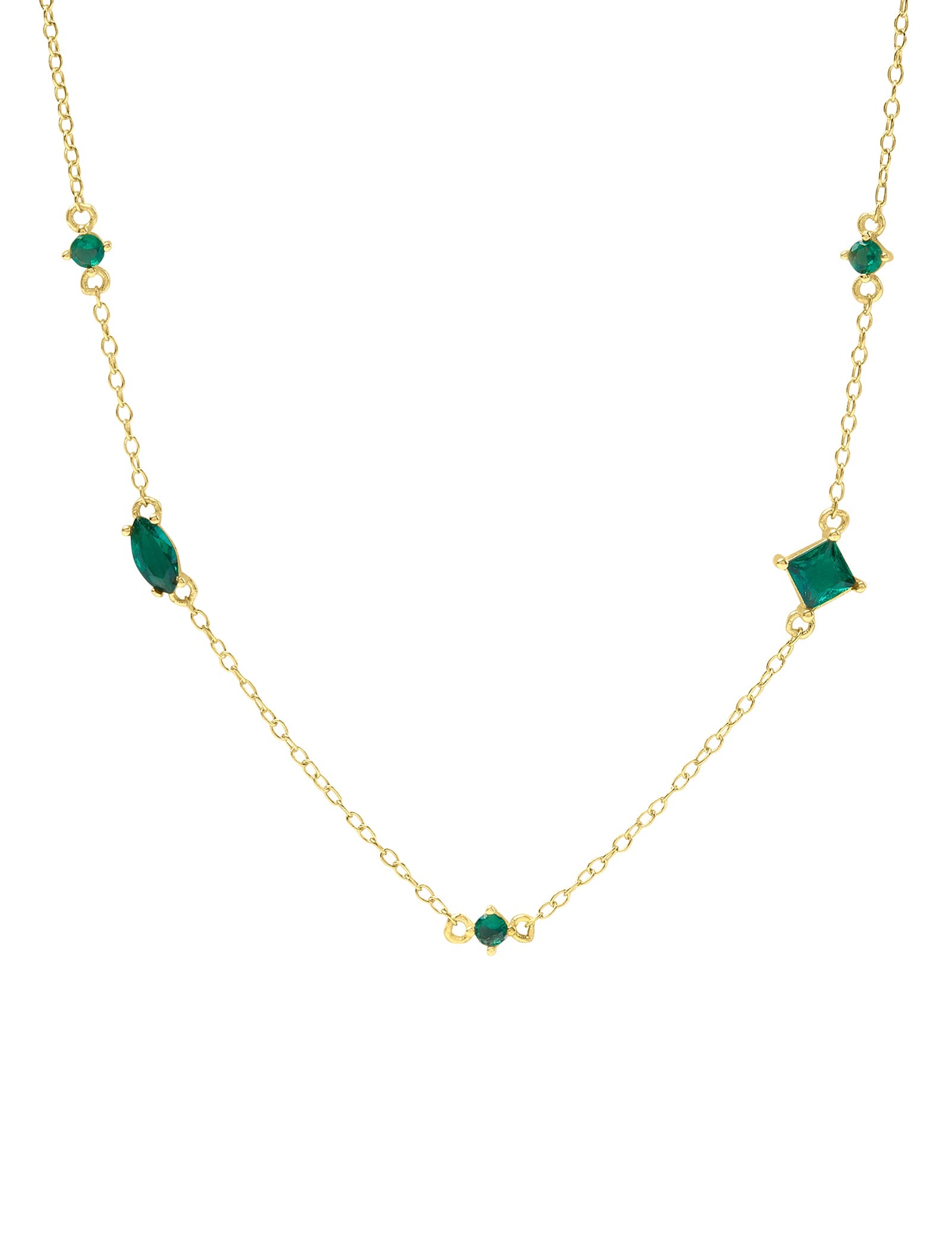 Pastiche  Eva Necklace - J1203YGGR_43