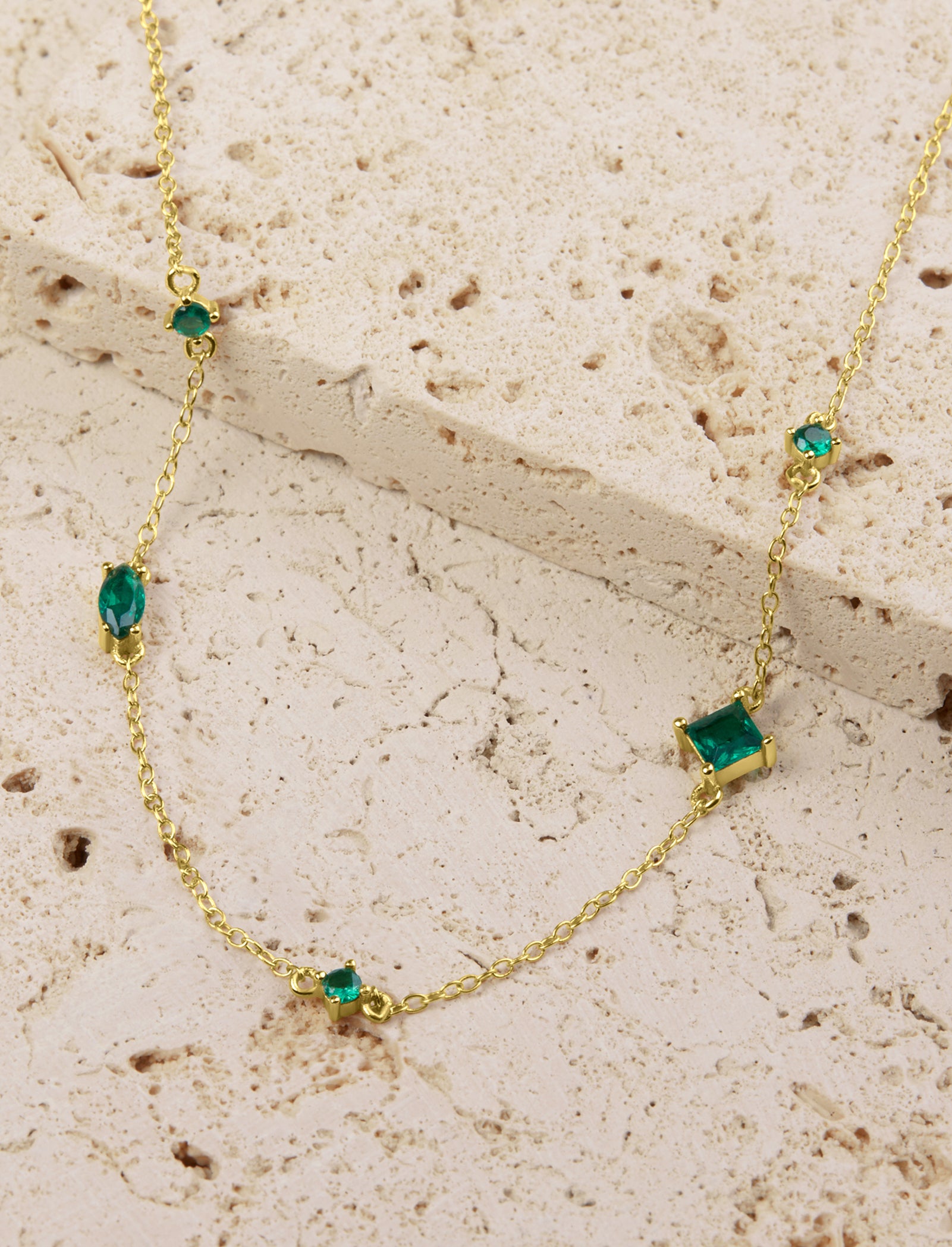 Pastiche  Eva Necklace - J1203YGGR_43